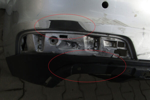 Bumper MERCEDES GL W164 W164 FACELIFT 09-12 A1648859125 Achterbumper MK2872