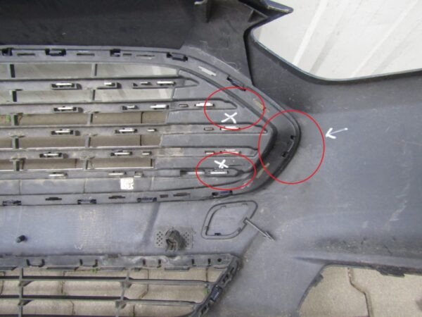 Bumper Ford Mondeo MK5 V 14-17 DS73-17757-JW VoorbumperMK3166