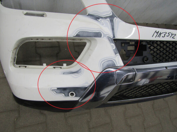 Bumper Mercedes ML W166 11-15  A1668850025 Voorbumper MK3542