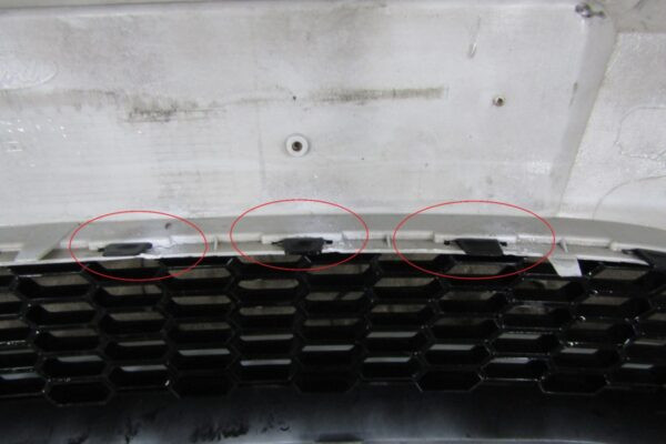 Bumper  Ford Focus Mk3 III ST line faceLift 14- F1EB-17757-A  Voorbumper MK3798