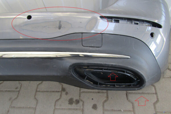 Bumper Mercedes B klasse W247 W247 18-A2478855100 Achterbumper MK1563