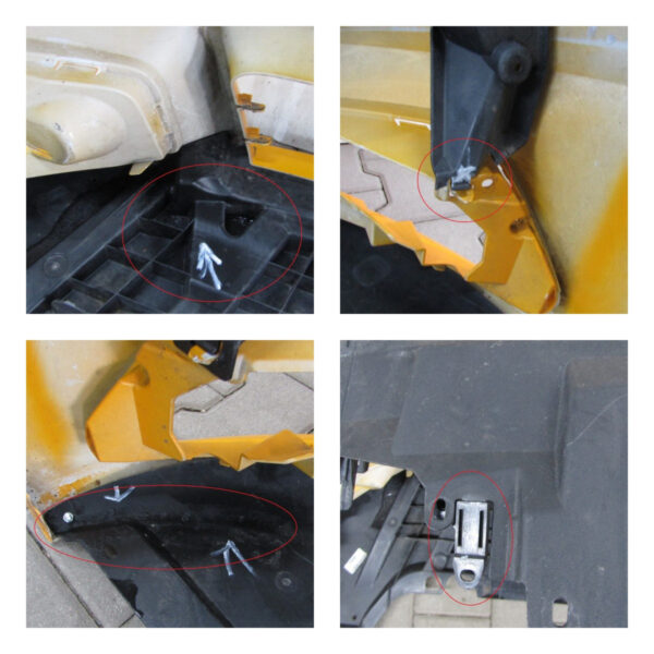 Bumper FORD FOCUS MK3 14- FACELIFT ST f1EB-17757-B  Voorbumper HK152