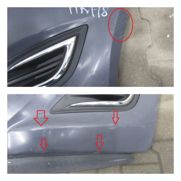 Bumper	HYUNDAI I20 I 1 Facelift 12-15 86511-1J500 Voorbumper HK178