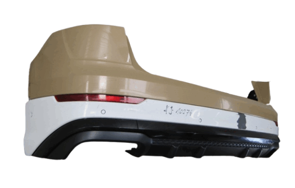 Bumper Audi Q8 4M8 S-line SLINE FACELIFT 23- / 6PDC Achterbumper KJ10274