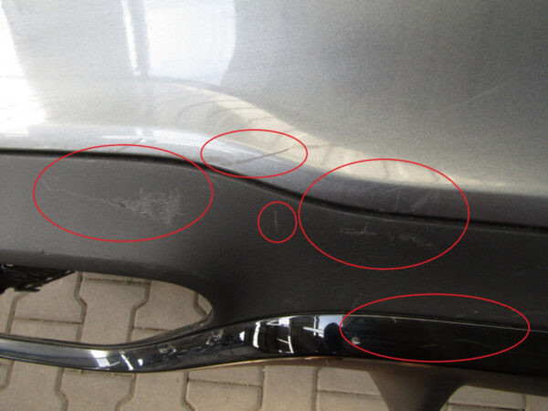Bumper Mercedes E W213 213 AMG FACELIFT SEDAN 20- A2138850001 Achterbumper PJ201