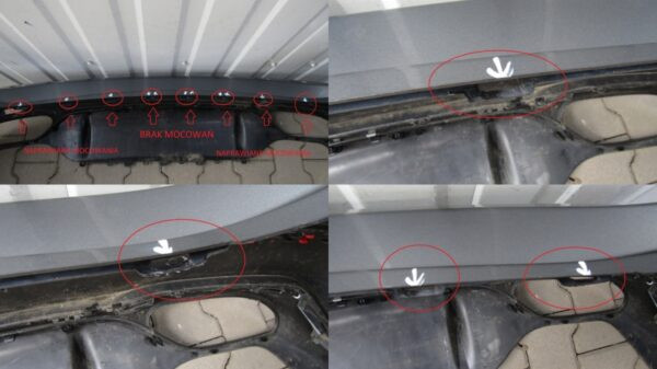 Bumper Mercedes E W213 213 AMG FACELIFT SEDAN 20- A2138850001 Achterbumper PJ201