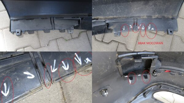 Bumper Mercedes E W213 213 AMG FACELIFT SEDAN 20- A2138850001 Achterbumper PJ201