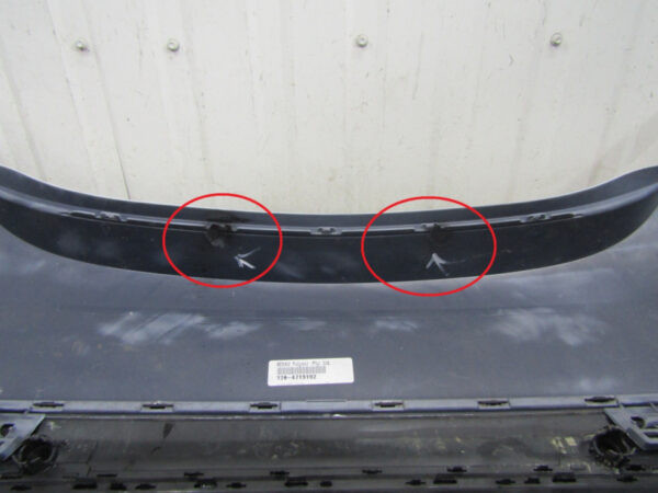 Bumper MERCEDES C-KLASSE W205 AMG SEDAN FACELIFT Achterbumper KJ10827