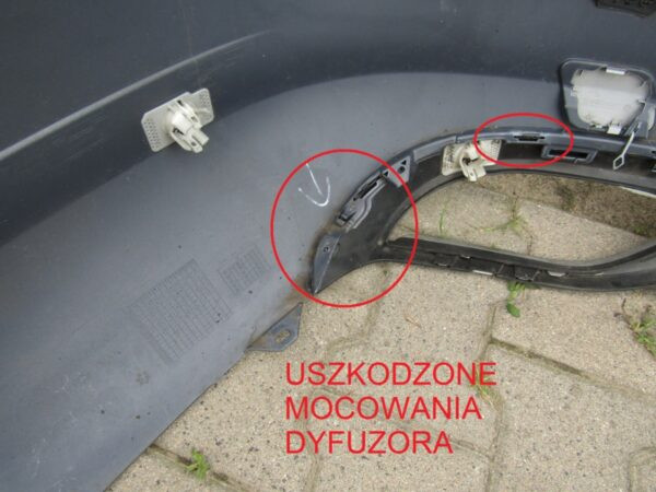 Bumper MERCEDES C KLASSE W205 SEDAN HYBRIDE 14-19 Achterbumper KJ9817
