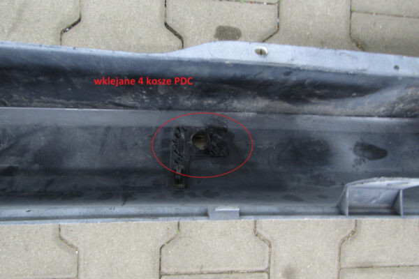Bumper MERCEDES VITO W447 14-19 LANG A4478850038 Achterbumper SM187