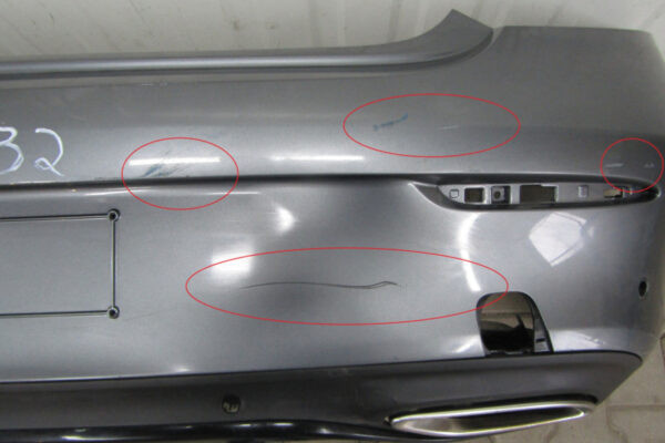 Bumper Mercedes C W205 COUPE CABRIO AMG 15- A2058858438 Achterbumper SM32
