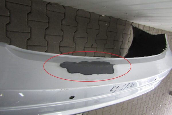 Bumper Mercedes C KLASSE W204 AMG Sedan FACELIFT 11- Achterbumper KJ8726