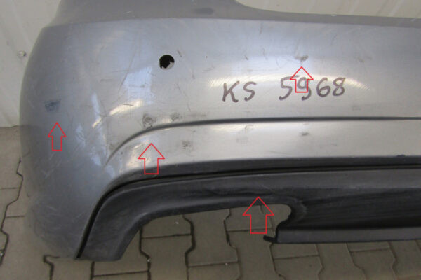 Bumper Mercedes E-Klasse W212 AMG Sedan 09-12 A2128855125 Achterbumper KS5968