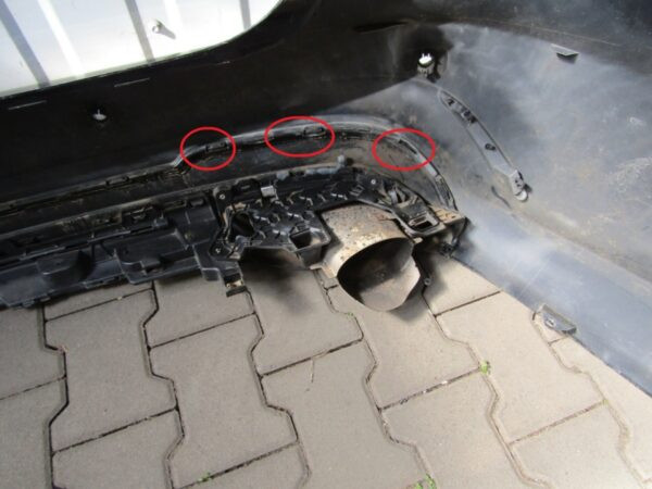 Bumper Mercedes E-KLASSE W212 AMG Sedan FACELIFT 13 Achterbumper KJ10100