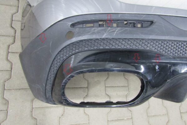 Bumper Mercedes GLB X247 W247 AMG 19-A2478859700 Achterbumper HK714