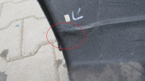 Bumper MITSUBISHI OUTLANDER 3 III FACELIFT 18- 6410c798zz  Achterbumper Q3537