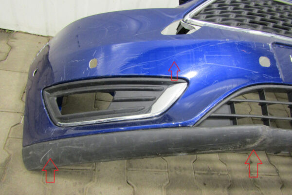 Bumper Ford Focus MK3 III FACELIFT 14-18 F1EB-17757 Voorbumper KS6882
