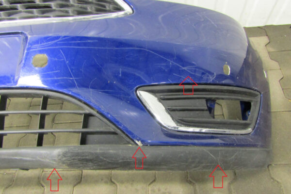 Bumper Ford Focus MK3 III FACELIFT 14-18 F1EB-17757 Voorbumper KS6882