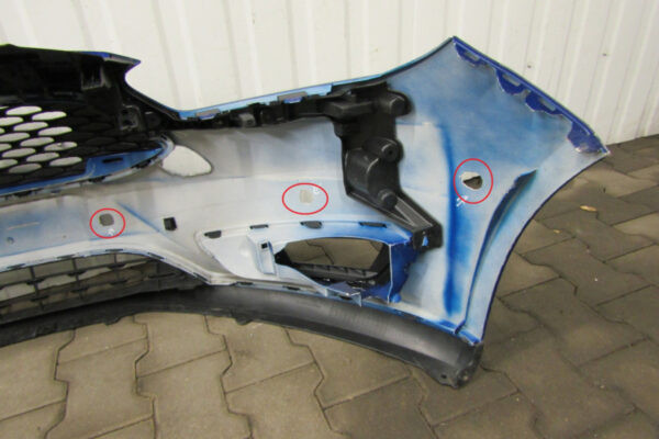 Bumper Ford Focus MK3 III FACELIFT 14-18 F1EB-17757 Voorbumper KS6882