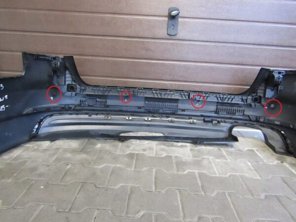 Bumper Audi A4 B9 8W9 S-Line SLINE Kombi 15-8544045146 Achterbumper Z1873