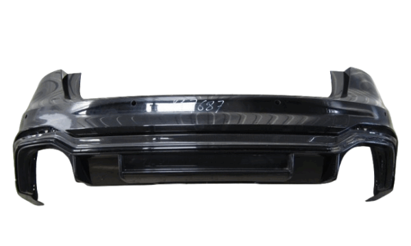 Bumper Audi RS4 B9 Kombi 17-19 8W CARBON 8W9807511 Achterbumper KJ7687