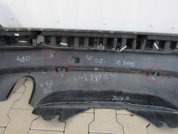 Bumper Audi A8 D3 4E0 02- 8951197310 Achterbumper Z3110