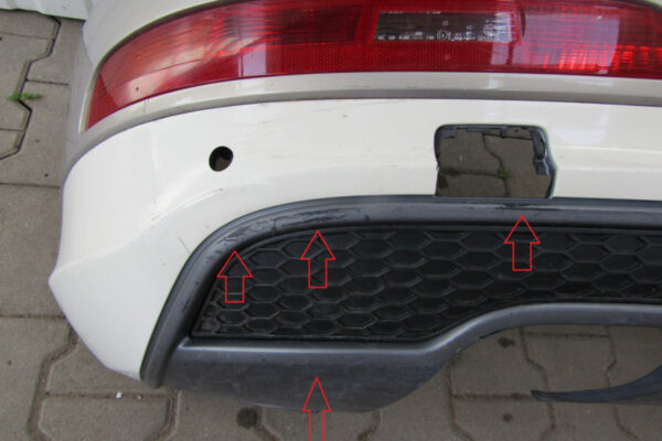 Bumper Audi Q3 8U0 S-Line SLINE 11-14 8U0807511 Achterbumper  KS6553