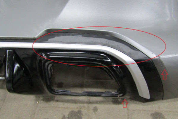 Bumper KIA Picanto III 3 GT-Line GTLine FACELIFT 20- 86611-G6AA0 Achterbumper KS8028