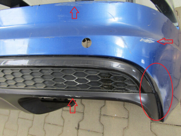 Bumper Audi Q7 4M0 S-Line SLINE 15-19 4M0807511 Achterbumper KS7799