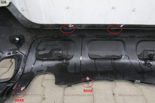 Bumper Citroen C3 Aircross 17- 13489730 Achterbumper KS8039
