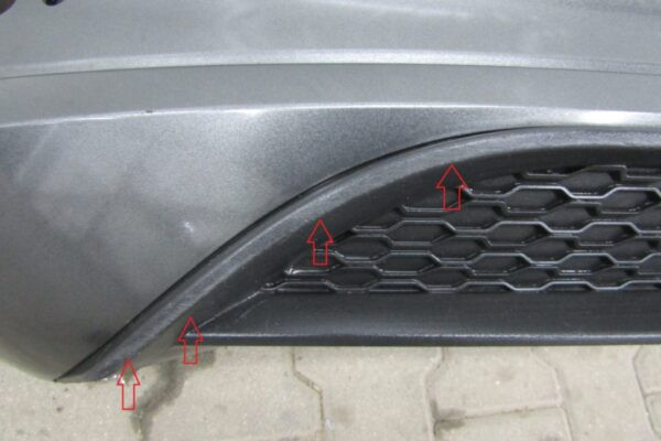 Bumper Ford Fiesta MK8 VIII ST-Line STLINE 17-L1BJ-17096 Achterbumper KS7894