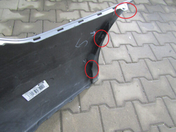 Bumper  BMW 5 F11 Kombi  M-Pakket M Pakket 10-17 51127906327 Achterbumper KJ12069