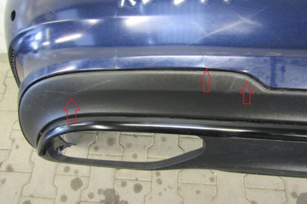 Bumper Mercedes E-Klasse W212 AMG Sedan Facelift 13 A2128853238 Achterbumper KS5775