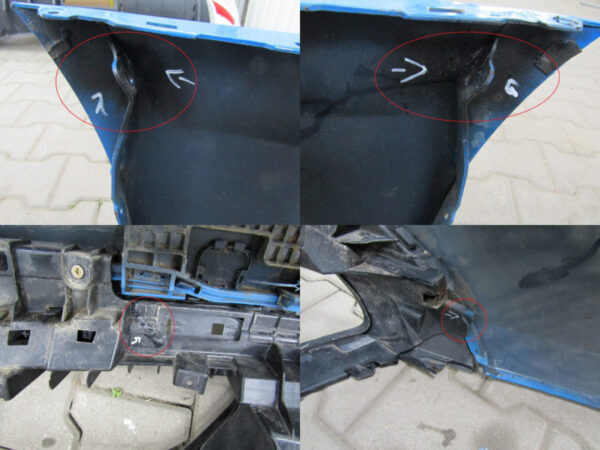 Bumper Audi A4 B9 8W9 FACELIFT Kombi S-Line SLINE 19- 8W9807511AB Achterbumper PJ490
