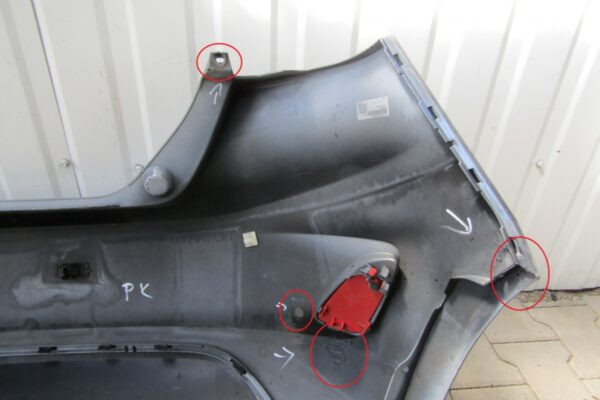 Bumper Ford Fiesta MK8 VIII 17- h1bb17906 Achterbumper KS4647