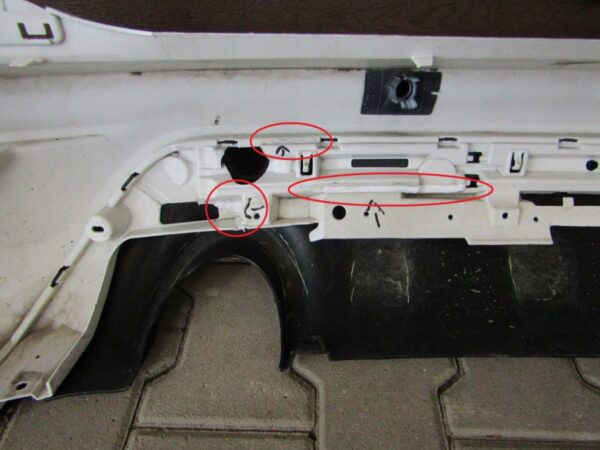 Bumper Ford Kuga MK2 II Titanium 8124888661 Achterbumper Z2305