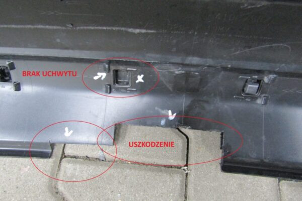 Bumper Mitsubishi Outlander 3 III faceLift 15-18  6410C798ZZ Achterbumper PJ697