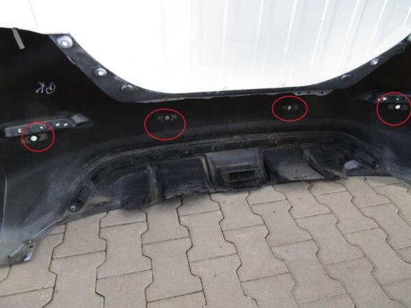 Bumper NISSAN LEAF II 2 17- 85022 5SH0H Achterbumper KJ5797