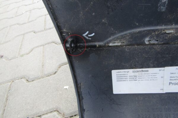 Bumper Mercedes S-KLASSE W222 13-16 A2228850025 Achterbumper MK3026