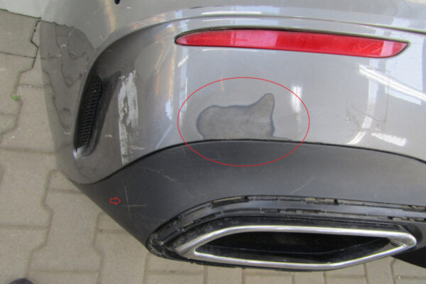 Bumper MERCEDES CLA W118 AMG 19- A1188859501 Achterbumper MK3025
