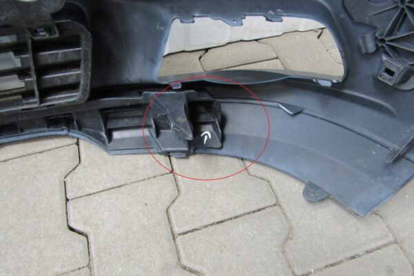 Bumper Mercedes C-KLASSE W204 07-11 Elegance A2048850025 Voorbumper MK910