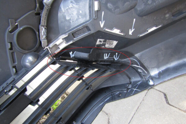 Bumper Opel Combo E LIFE 18- 9816774280 Voorbumper MK1098