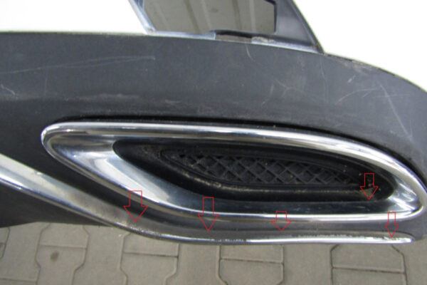 Bumper Mercedes E-Klasse W238 53 Coupe AMG 17-20 A2388858900  Achterbumper HK240