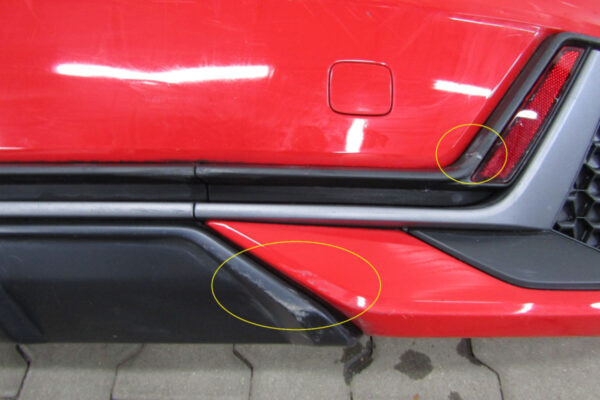 Bumper Audi A1 II 82A S-LINE SLINE 18-82A807421A  Achterbumper HK253