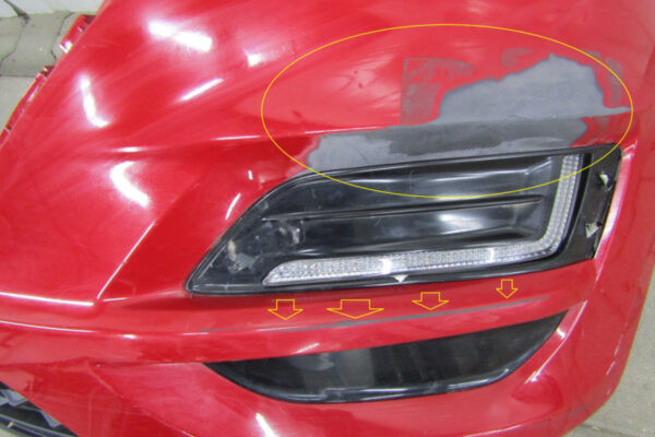 Bumper	 Hyundai Tucson III TL Facelift 18-20 (LEDS)  86511-D7500 Voorbumper HK375