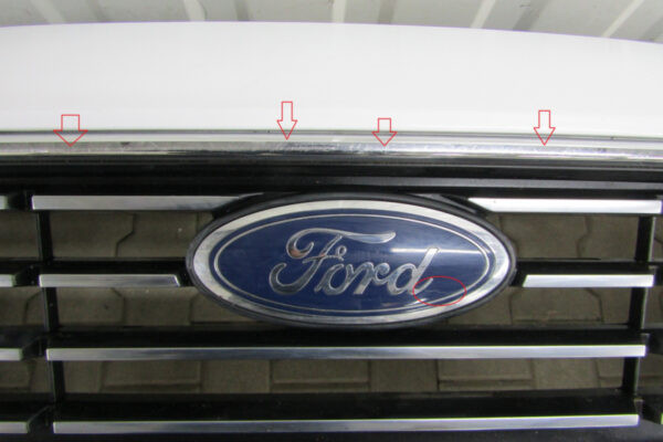 Bumper  Ford Fiesta MK8 VIII facelift pdc 21- N1BB-17757-A Voorbumper HK408