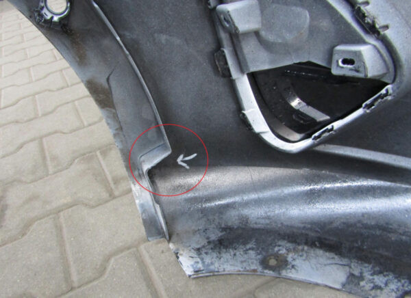 Bumper  Ford Fiesta MK8 VIII facelift pdc 21- N1BB-17757-A Voorbumper HK408