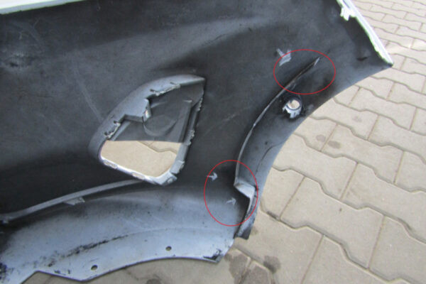 Bumper  Ford Fiesta MK8 VIII facelift pdc 21- N1BB-17757-A Voorbumper HK408