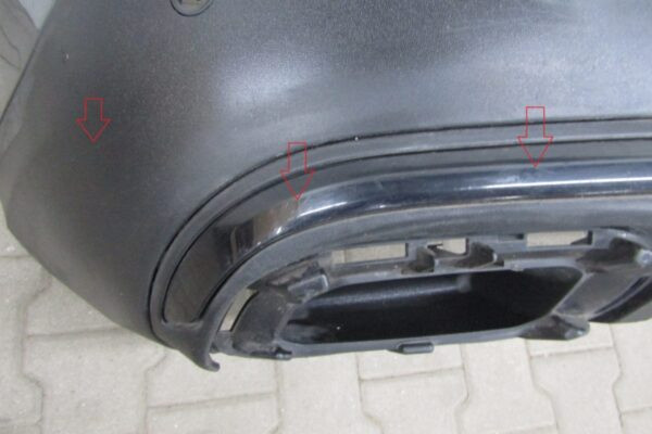 Bumper Mercedes GLC W253 Hybryda AMG Facelift 19-23 A2538850725  Achterbumper HK495
