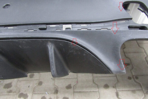 Bumper Mercedes GLC Coupe W253 253 FACELIFT AMG AERO 19-23 A2538852525  Achterbumper HK502